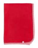 Leela Cotton Babydecke Nicky Decke Ziegelrot 100% Biobaumwolle Bild 3
