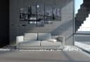 Visario Leinwandbild gerahmt 200x100 cm Set Bild 1
