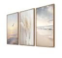 Visario Leinwandbild 3-teiliges Wandbild Holzrahmen Bild 2