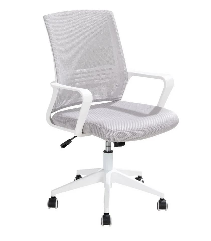 Femo Trade Bürostuhl FM-2505 Hellgrau Weiß Mesh - Bild 2
