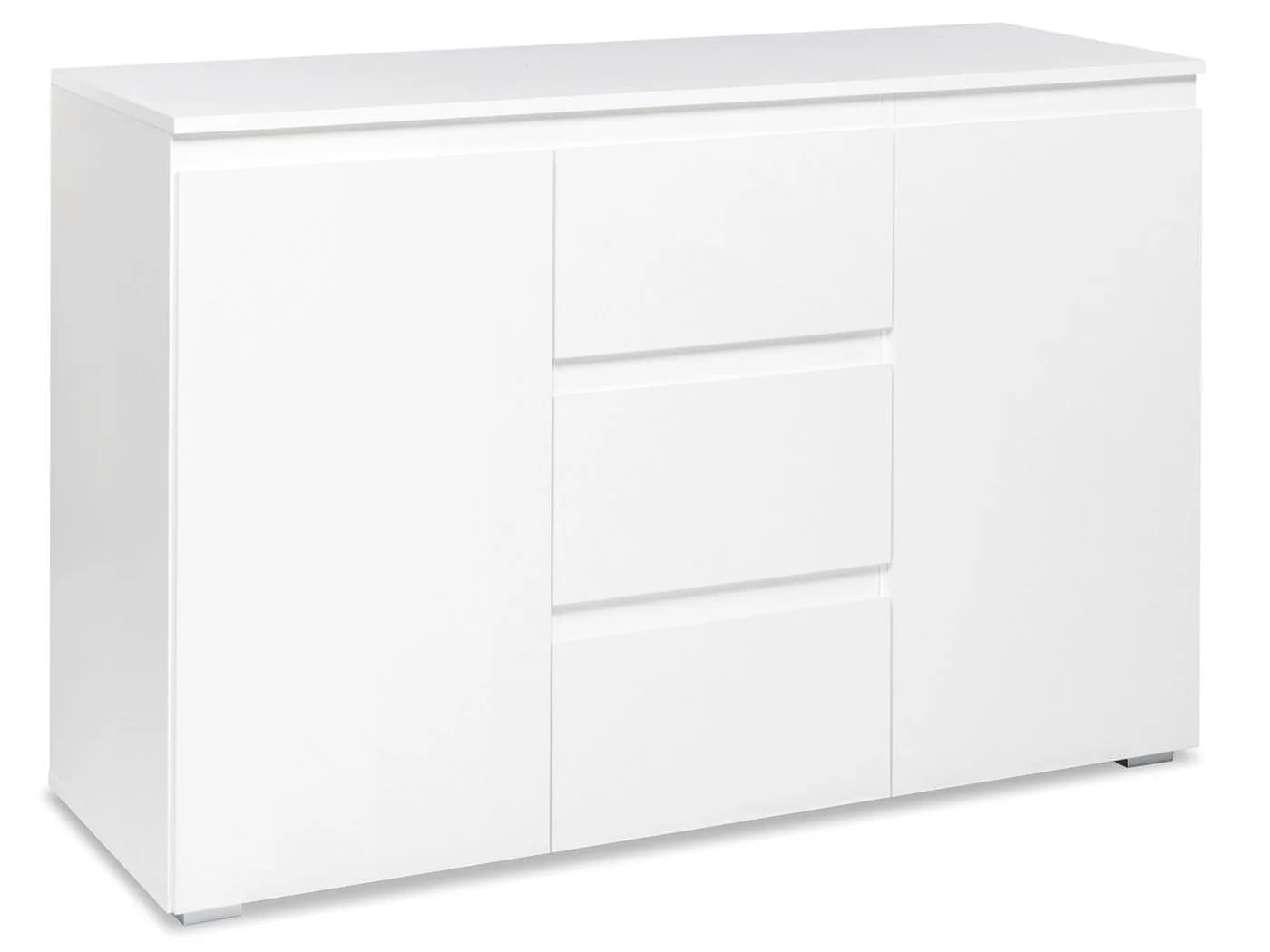 Finori Kommode 120x80x40 cm Weiß Matt - Bild 2