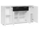 Finori Sideboard Weiß mit 4 Einlegeböden Bild 1