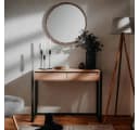 Mid.you Konsolentisch Denver 44 Artisan-Eiche Anthrazit mit 2 Schubladen Bild 1