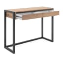 Mid.you Konsolentisch Denver 44 Artisan-Eiche Anthrazit mit 2 Schubladen Bild 4