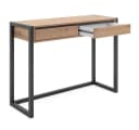 Mid.you Konsolentisch Denver 44 Artisan-Eiche Anthrazit mit 2 Schubladen Bild 5