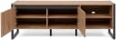 Finori TV-Schrank Artisan Eiche 160 cm Breite mit 2 Türen und 2 Einlegeböden Bild 1