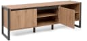Finori TV-Schrank Artisan Eiche 160 cm Breite mit 2 Türen und 2 Einlegeböden Bild 3