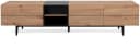Finori TV-Board Artisan Oak Schwarz mit flexiblem Stauraum Bild 2
