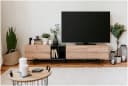 Finori TV-Board Artisan Oak Schwarz mit flexiblem Stauraum Bild 5