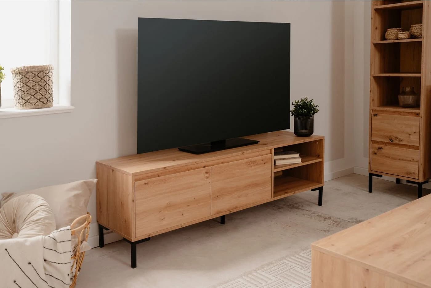 Finori TV-Board Dekor Artisan Oak