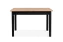P & B Esstisch ausziehbar Artisan Eiche Schwarz Holzwerkstoff Bild 3