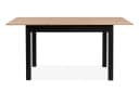 P & B Esstisch ausziehbar Artisan Eiche Schwarz Holzwerkstoff Bild 5