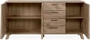 Finori Sideboard Wellington 51A Schwedeneiche Push-to-Open 3D-Reliefoptik Bild 4