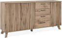 Finori Sideboard Wellington 51A Schwedeneiche Push-to-Open 3D-Reliefoptik Bild 5