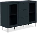 Finori Kommode Navy blau Softclose Modern Höhenverstellbar Bild 2