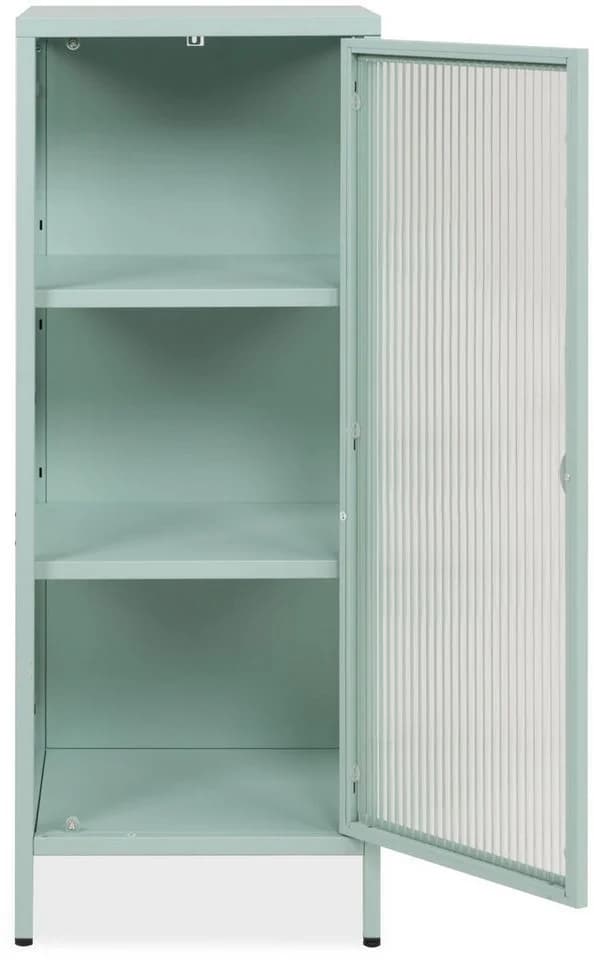 Mid.you Kommode Mintgrün Metall 2 Fächer