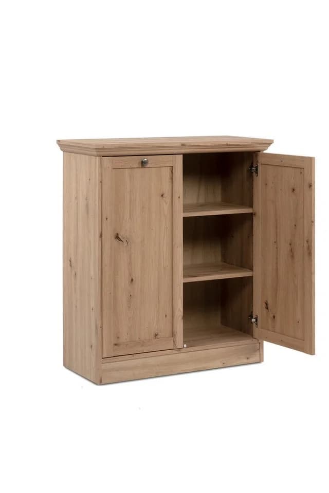 Finori Kommode 2 Türen, 2 Böden, Landhaus, Artisan Eiche Dekor - Bild 4