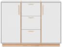 Finori Kommode Modern Steingrau Jackson Hickory 125x94x40 cm Bild 3