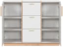 Finori Kommode Modern Steingrau Jackson Hickory 125x94x40 cm Bild 4