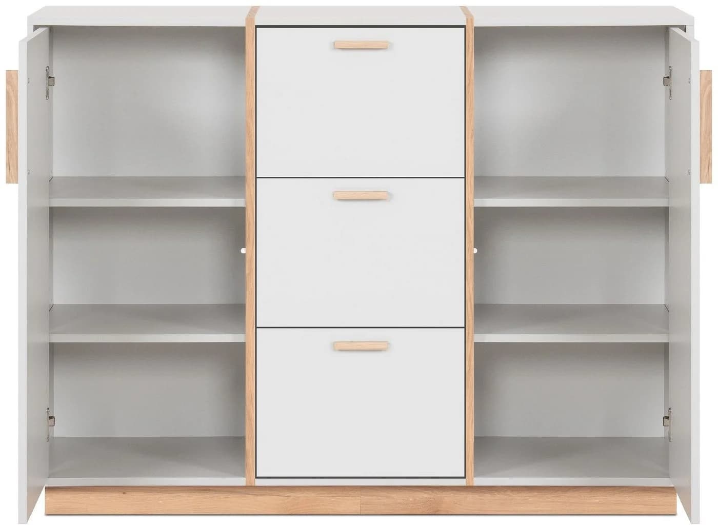 Finori Kommode Modern Steingrau Jackson Hickory 125x94x40 cm - Bild 4