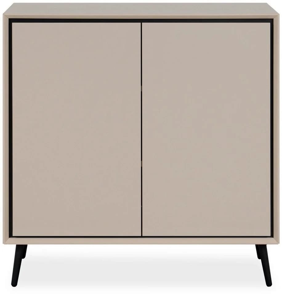 Finori Kommode Sand/Schwarz Modern Softclose - Bild 2