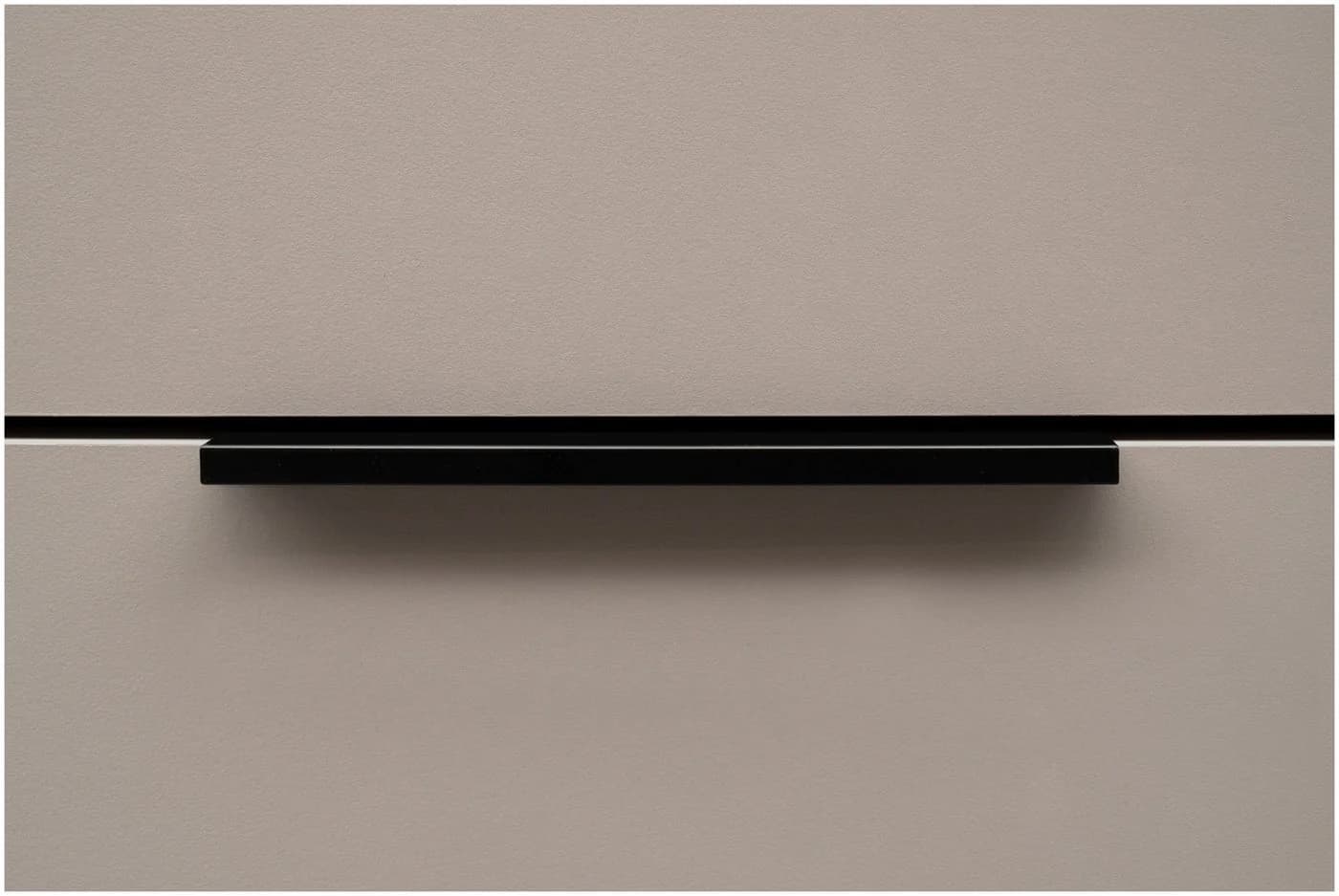 Finori Kommode Sand/Schwarz Modern Softclose - Bild 5