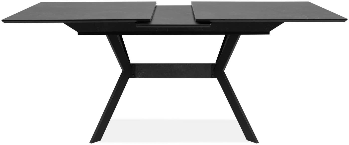 Finori Esstisch Ausziehbar Steinoptik Schwarz Modern - Bild 4