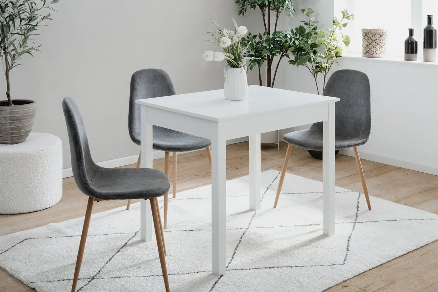 Finori Esstisch Weiß Dekor Modern - Bild 3