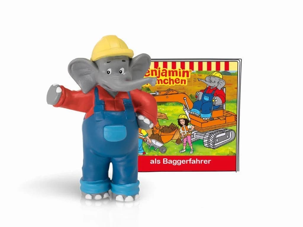 Tonies Hörspielfigur Benjamin Blümchen Baggerfahrer Bunt - Bild 3