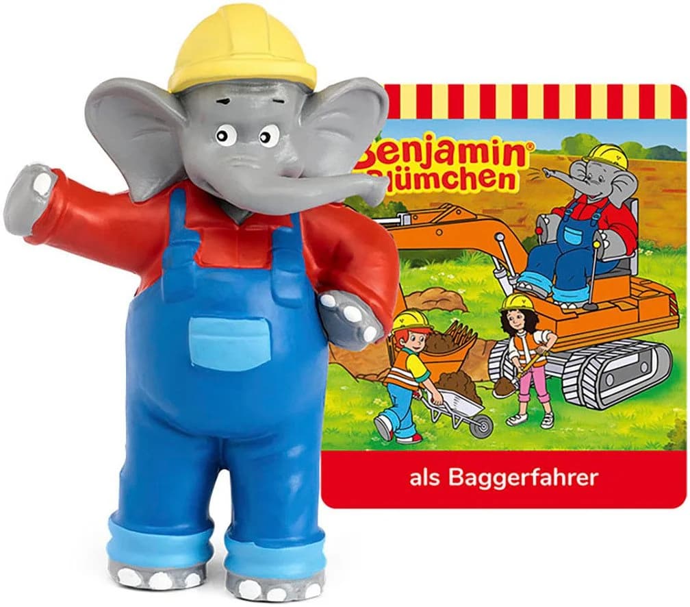Tonies Hörspielfigur Benjamin Blümchen Baggerfahrer Bunt - Bild 4