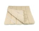 Meivita Topper bauschiges Lammflor Unterbett mit 4 Eckgummis, 3 cm hoch, Merino Schafschurwollvlies Bild 1