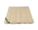 Meivita Topper bauschiges Lammflor Unterbett mit 4 Eckgummis, 3 cm hoch, Merino Schafschurwollvlies Bild 2