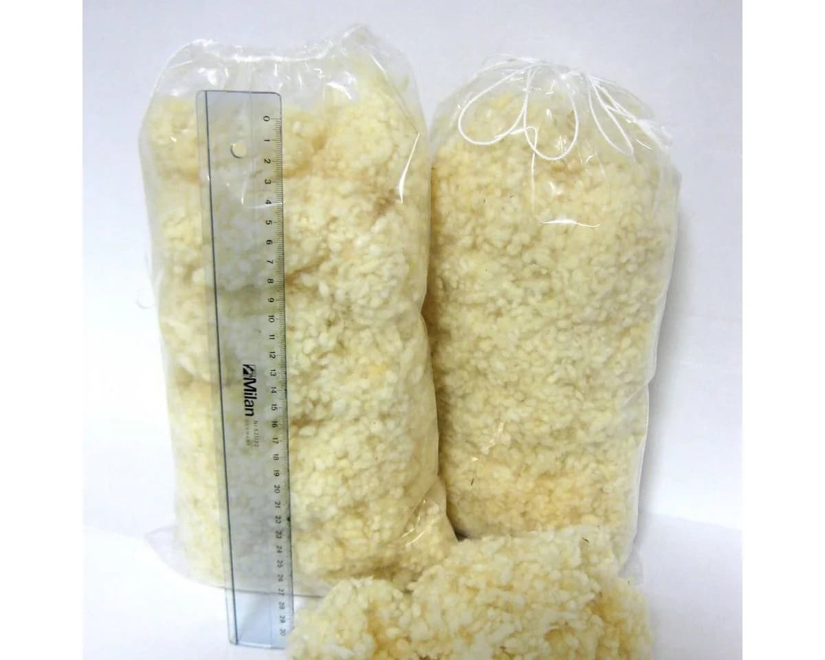 Meivita Kissenfüllung 2x Merino Schafschurwollkugeln Nachfüllpack 150g - Bild 4