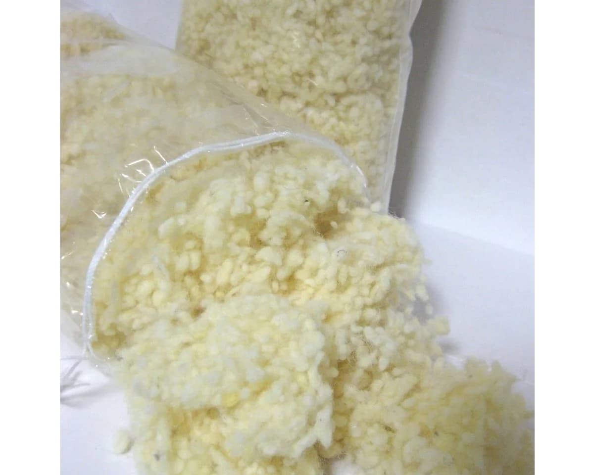 Meivita Kissenfüllung 2x Merino Schafschurwollkugeln Nachfüllpack 150g - Bild 5