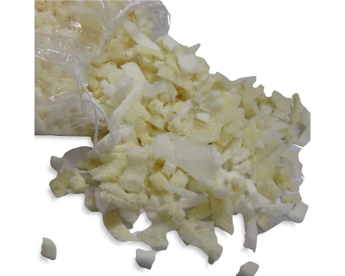 Meivita Kissenfüllung 2x Latex-Flocken Nachfüllpack 600g