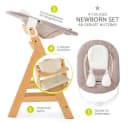 Hauck Hochstuhl Alpha Plus Natur Newborn Set Holz Babystuhl Bild 1