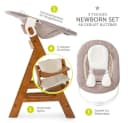 Hauck Hochstuhl Alpha Plus Walnut Newborn Set Bild 1
