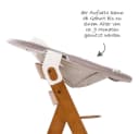 Hauck Hochstuhl Alpha Plus Walnut Newborn Set Bild 5