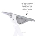 Hauck Hochstuhl Alpha Plus White - Newborn Set mit Aufsatz Bild 5