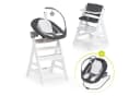Hauck Hochstuhl Alpha Plus Weiß - Newborn Set Deluxe Bild 2