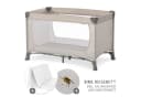 Hauck Baby-Reisebett Dream'n Play Beige mit Matratze & Moskitonetz Bild 2