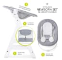 Hauck Alpha Plus Hochstuhl Set Weiß 4-in-1 mit Neugeborenenaufsatz Bild 1