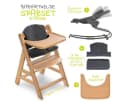 Hauck Hochstuhl Alpha Move Natur Newborn Set mit Neugeborenenaufsatz Bild 1