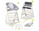 Hauck Hochstuhl Beta Plus White - Newborn Set mit Neugeborenenaufsatz Bild 2