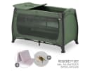 Hauck Baby-Reisebett Play'n Relax Center Dark Green mit Matratze, Insektenschutz, Wickelauflage, Einhang Bild 2