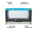 Hauck Baby-Reisebett Dream`n Play XXL-Set Waterblue Bild 3