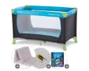 Hauck Baby-Reisebett Dream N Play Set Waterblue mit Matratze, Moskitonetz & Tasche Bild 2