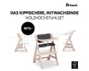 Hauck Hochstuhl Beta Plus Whitewashed - Newborn Set Premium Bild 3