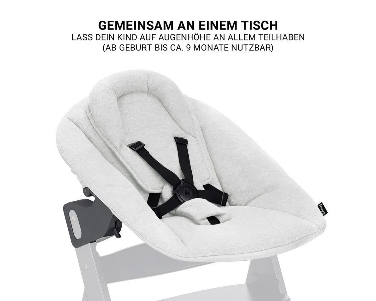 Hauck Hochstuhl Beta Plus Whitewashed - Newborn Set Premium - Bild 5