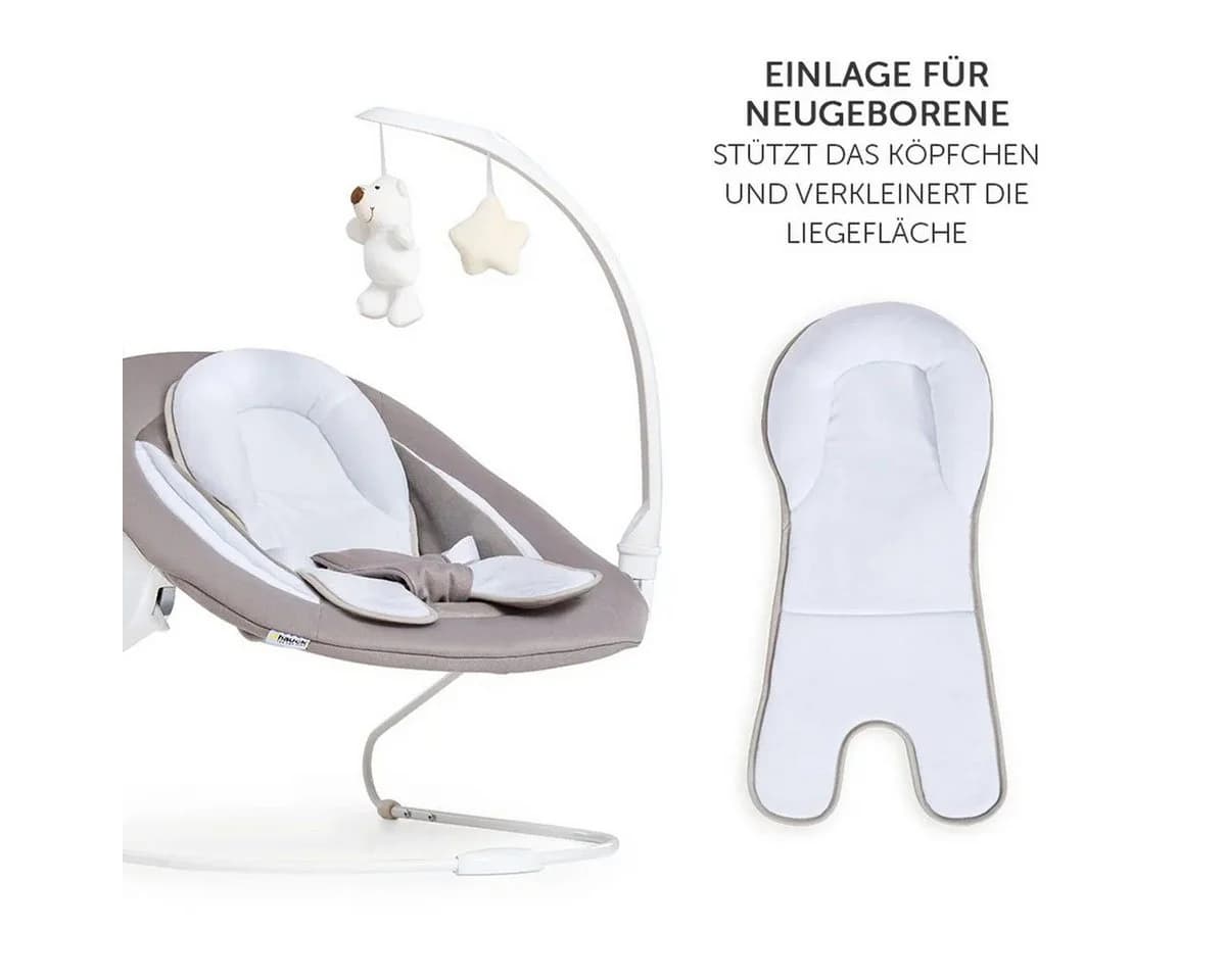 Hauck Hochstuhl Alpha Plus Black Newborn Set Deluxe mit Neugeborenenaufsatz - Bild 5